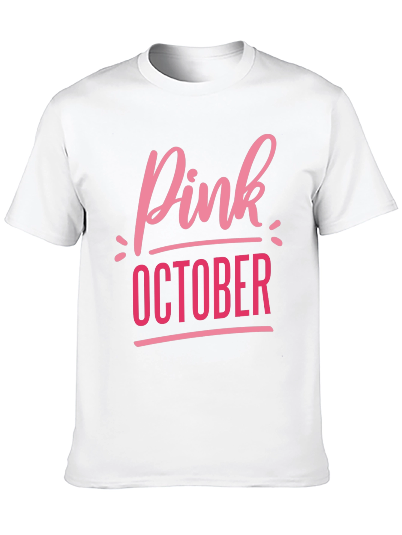 Pink October Breast Cancer Awareness T-Shirt