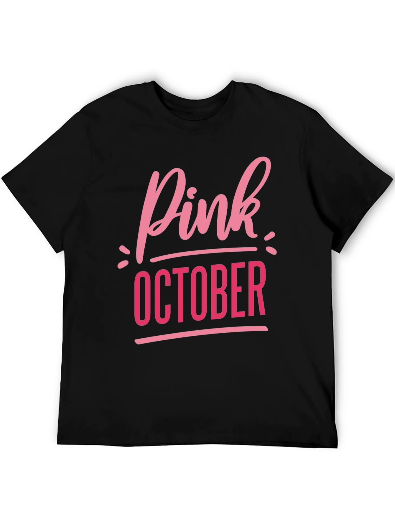Pink October Breast Cancer Awareness T-Shirt