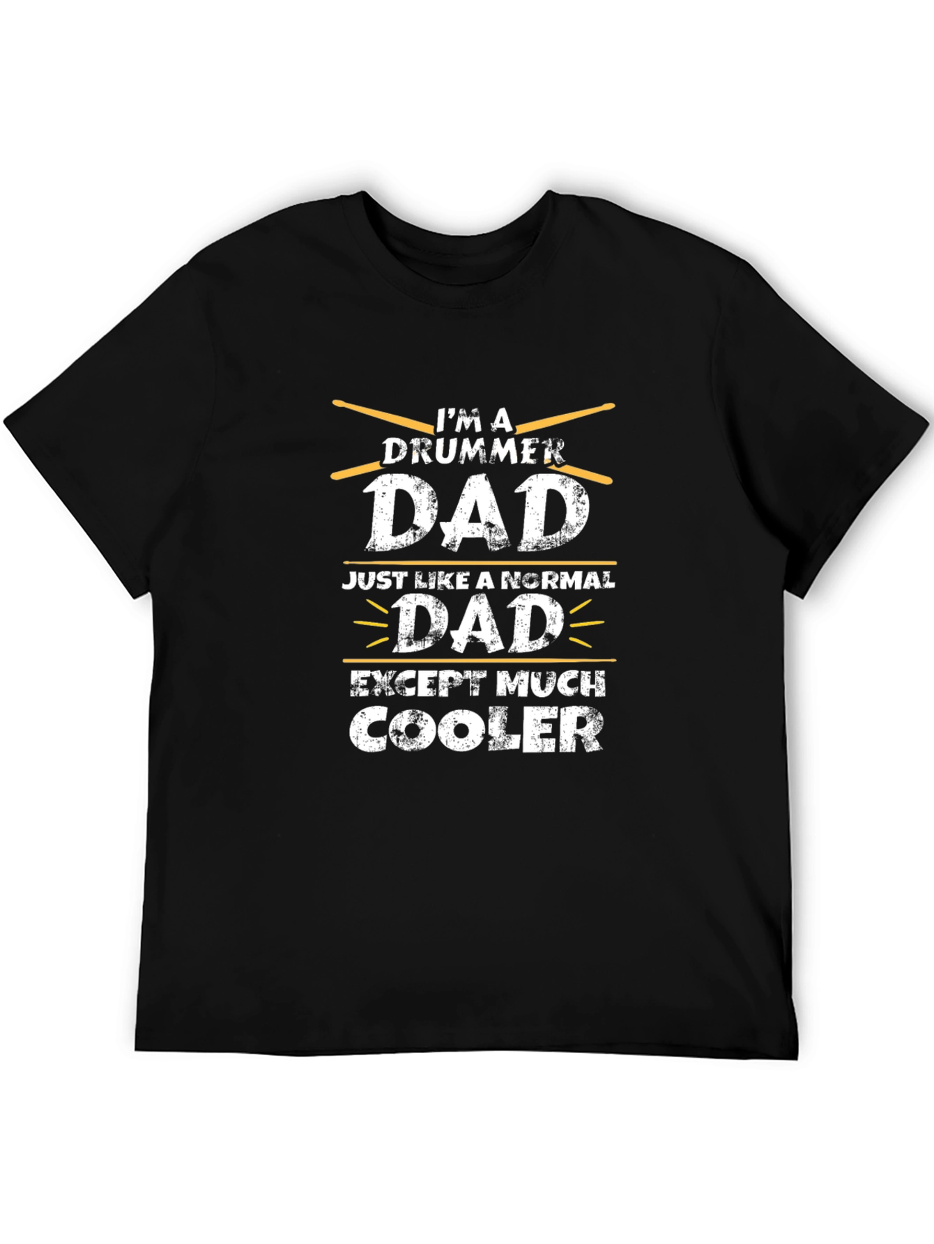 Drummer Dad T-Shirt - Cool Fathers Day Gift
