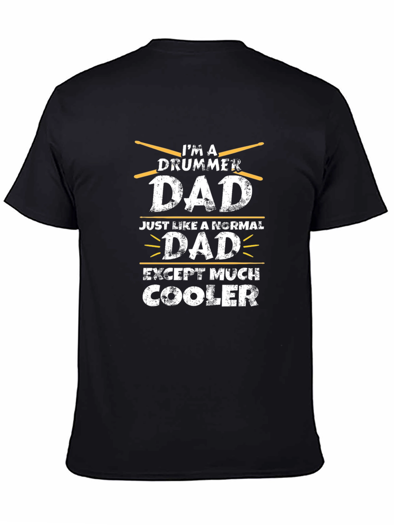 Drummer Dad T-Shirt - Cool Fathers Day Gift