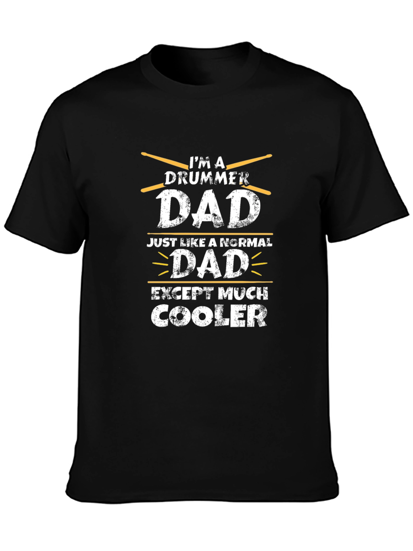 Drummer Dad T-Shirt - Cool Fathers Day Gift