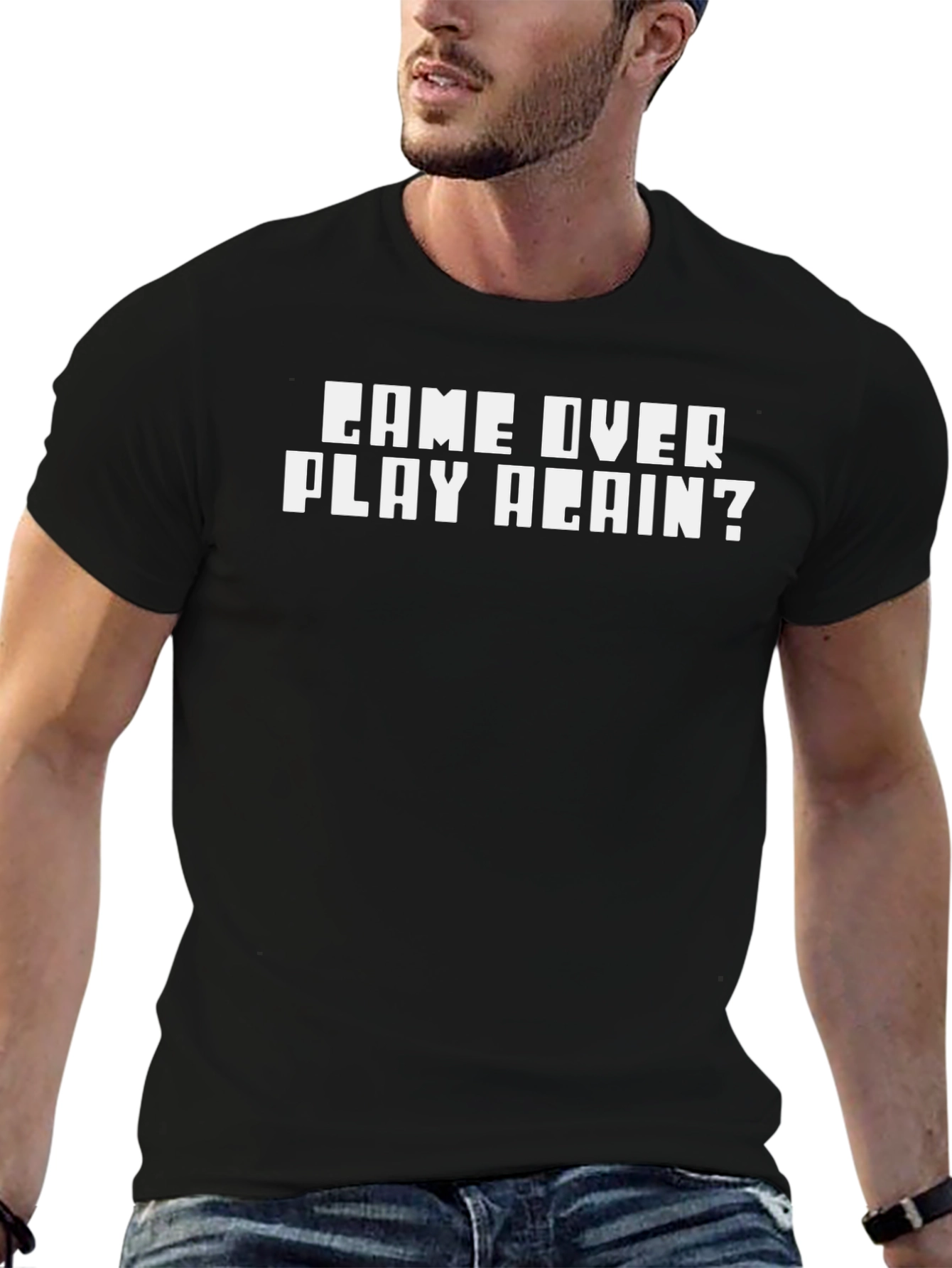 Game Over Play Again? Graphic T-Shirt