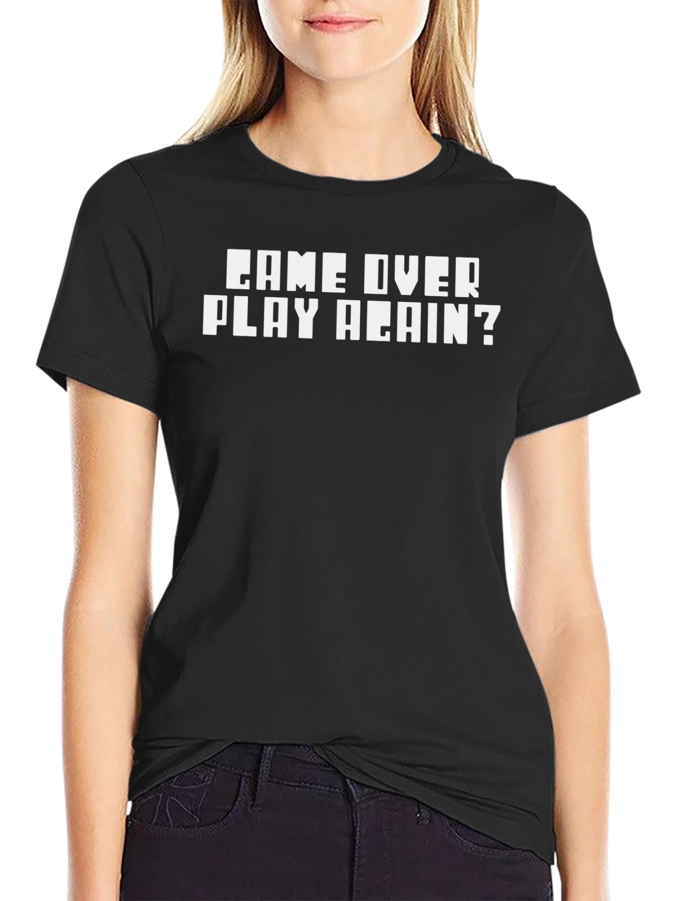Game Over Play Again? Graphic T-Shirt