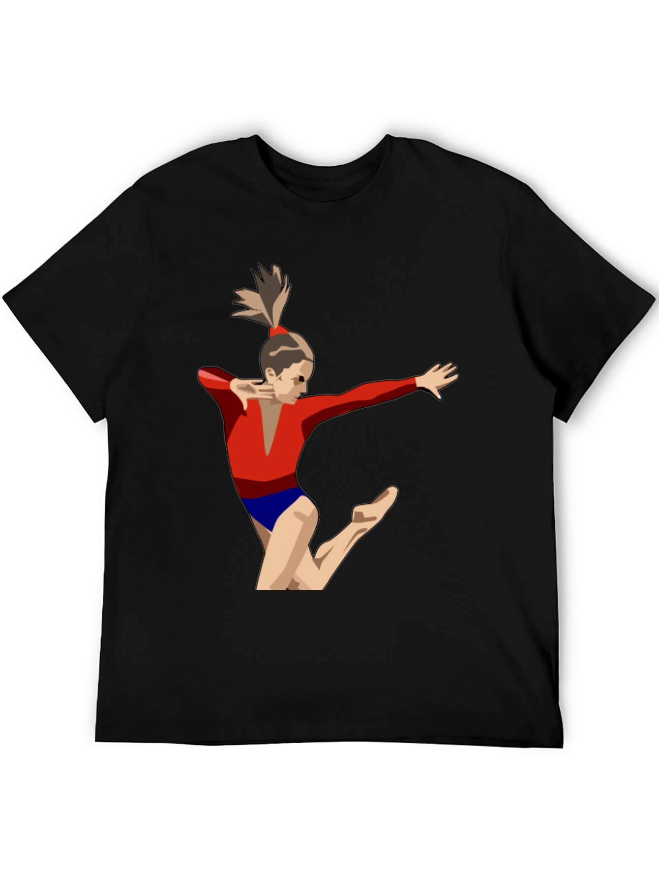 Gymnast Graphic Tee - Artistic Sportswear