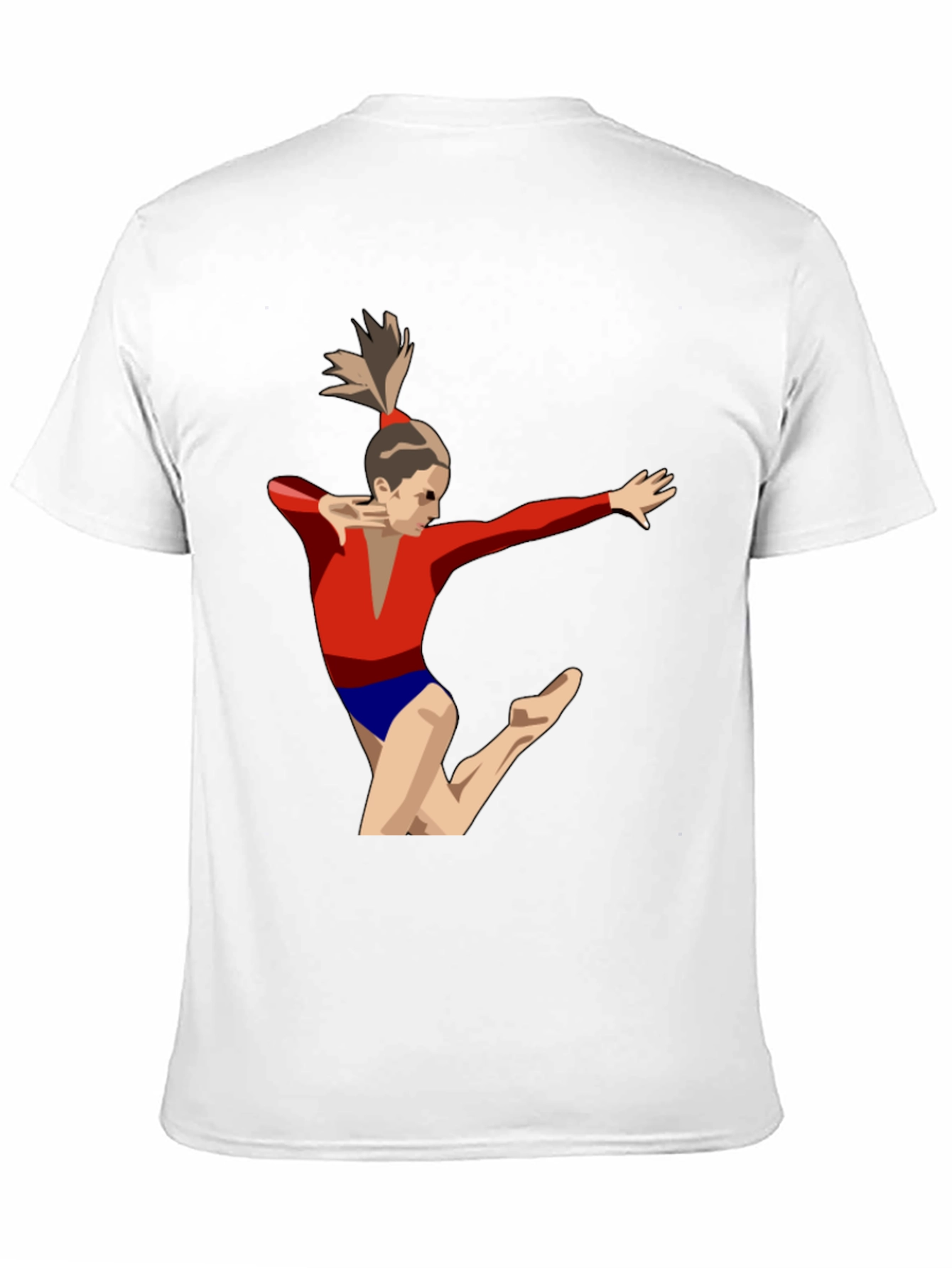 Gymnast Graphic Tee - Artistic Sportswear