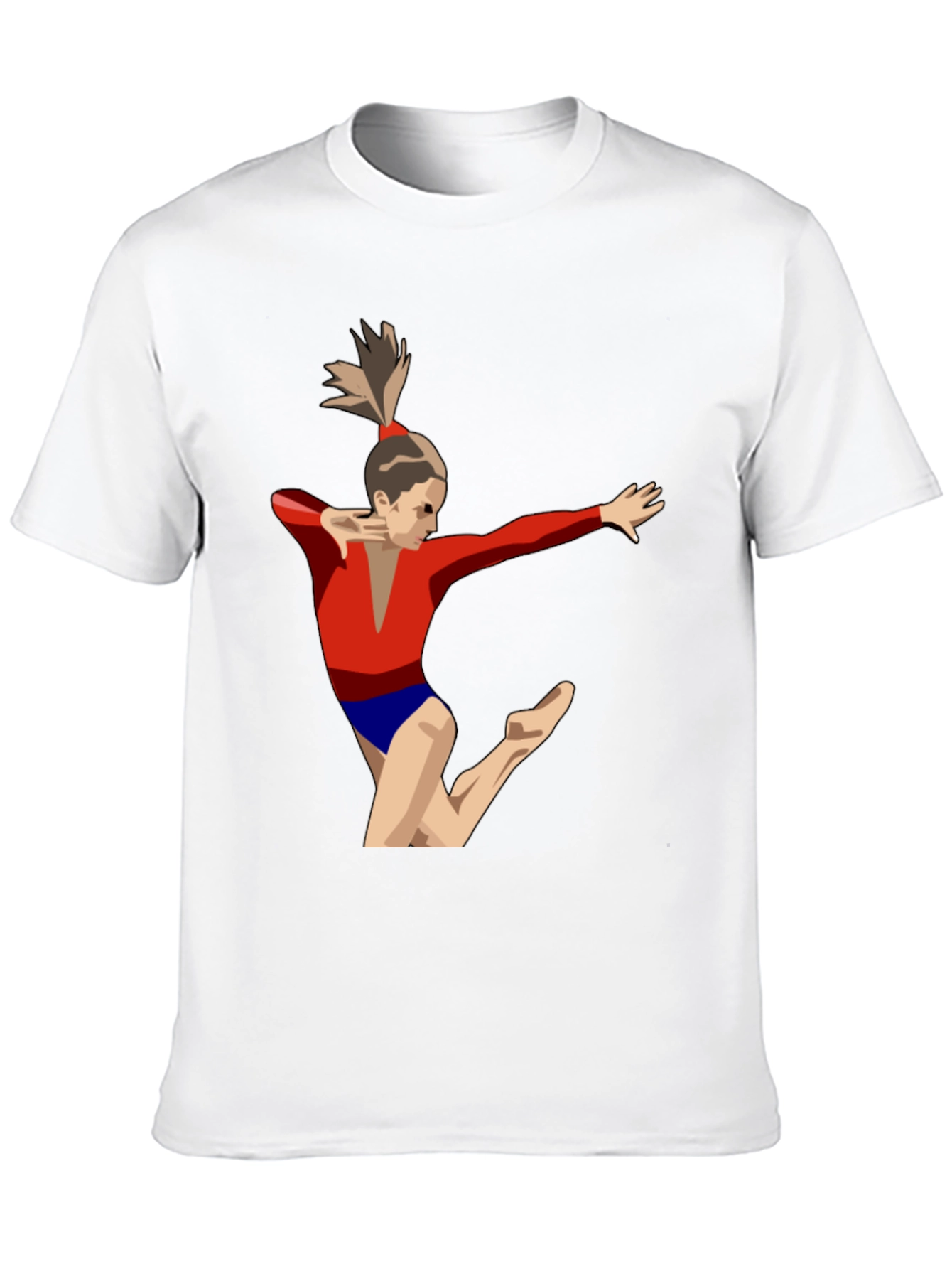 Gymnast Graphic Tee - Artistic Sportswear