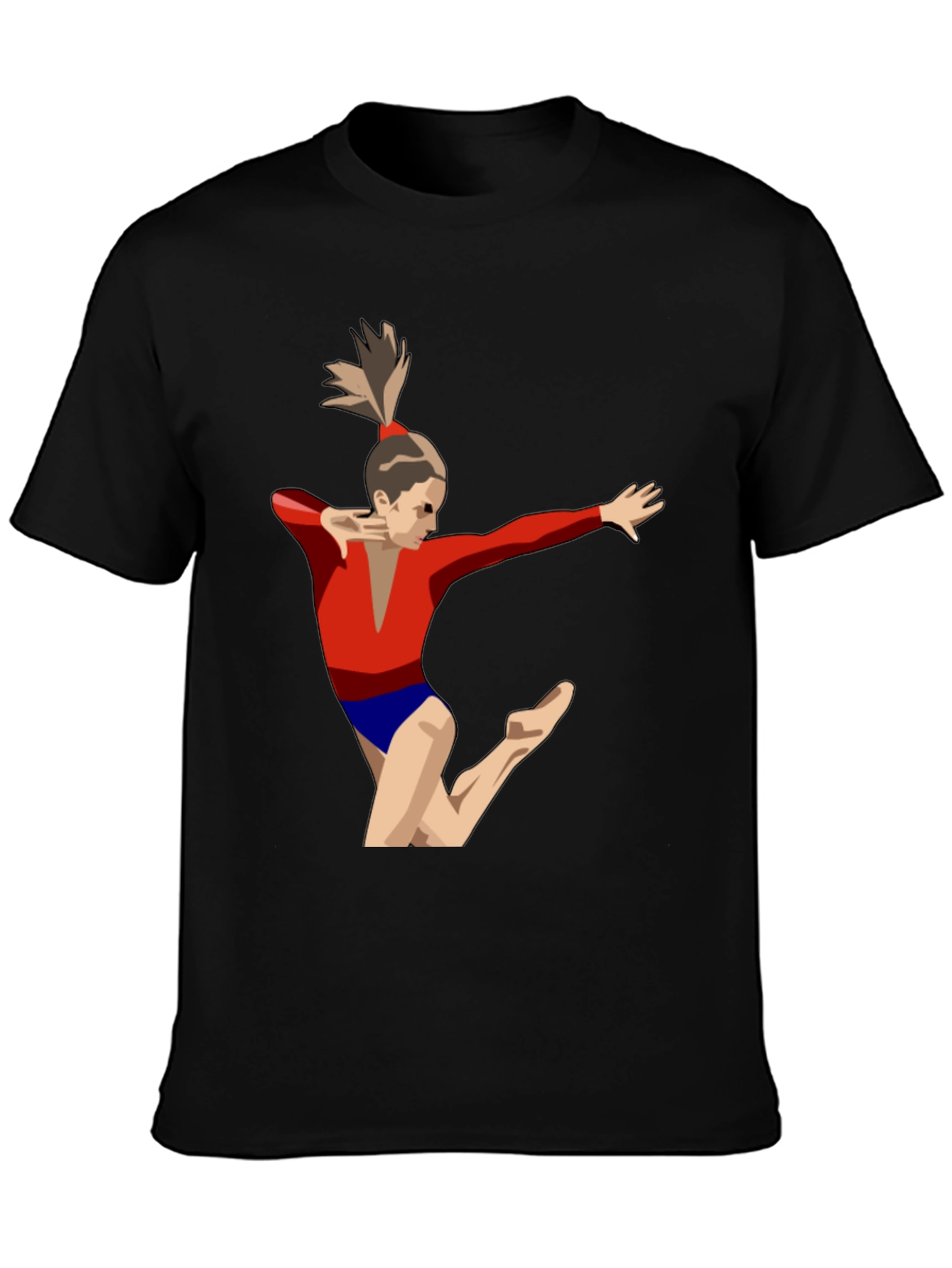Gymnast Graphic Tee - Artistic Sportswear