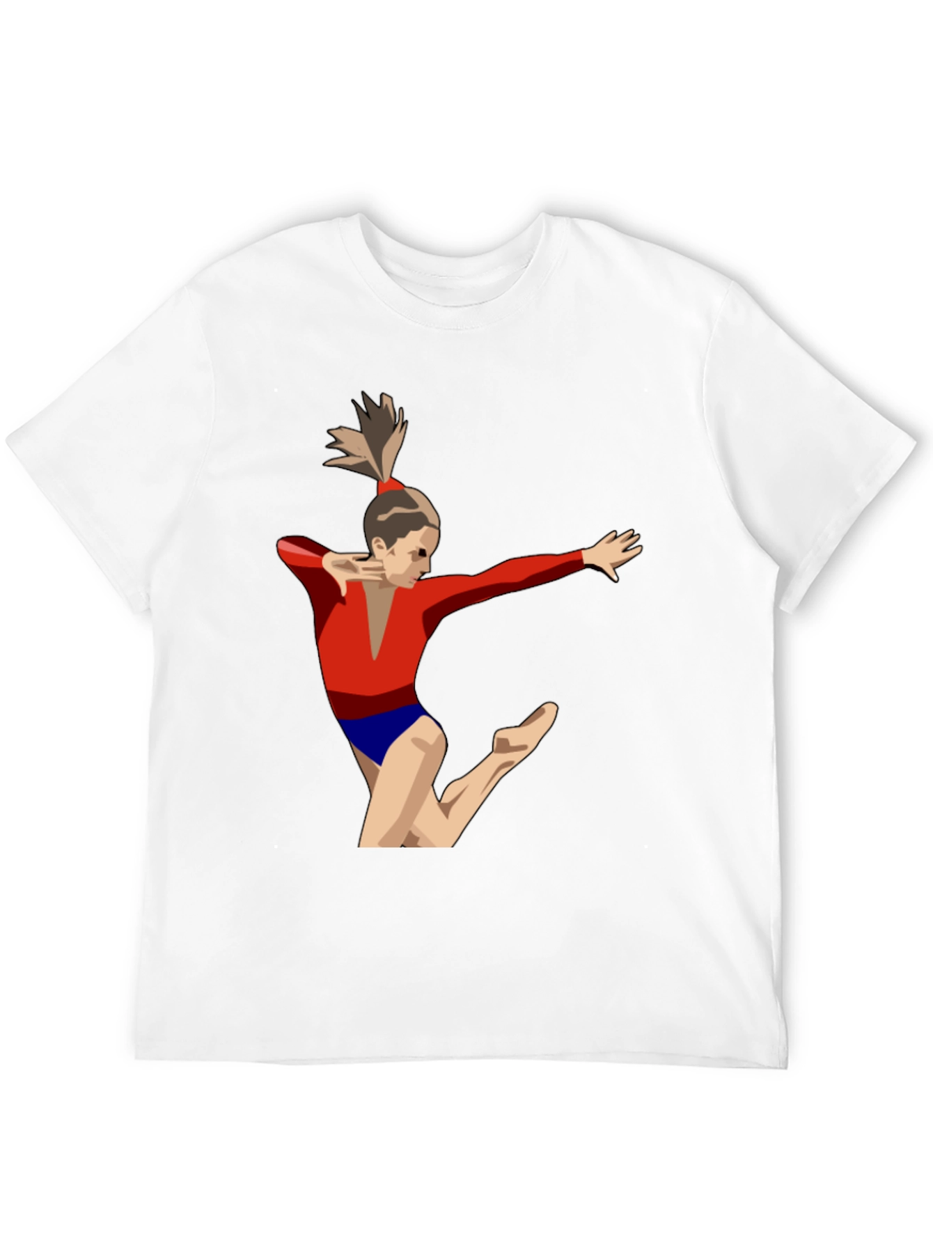 Gymnast Graphic Tee - Artistic Sportswear