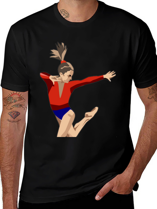 Gymnast Graphic Tee - Artistic Sportswear