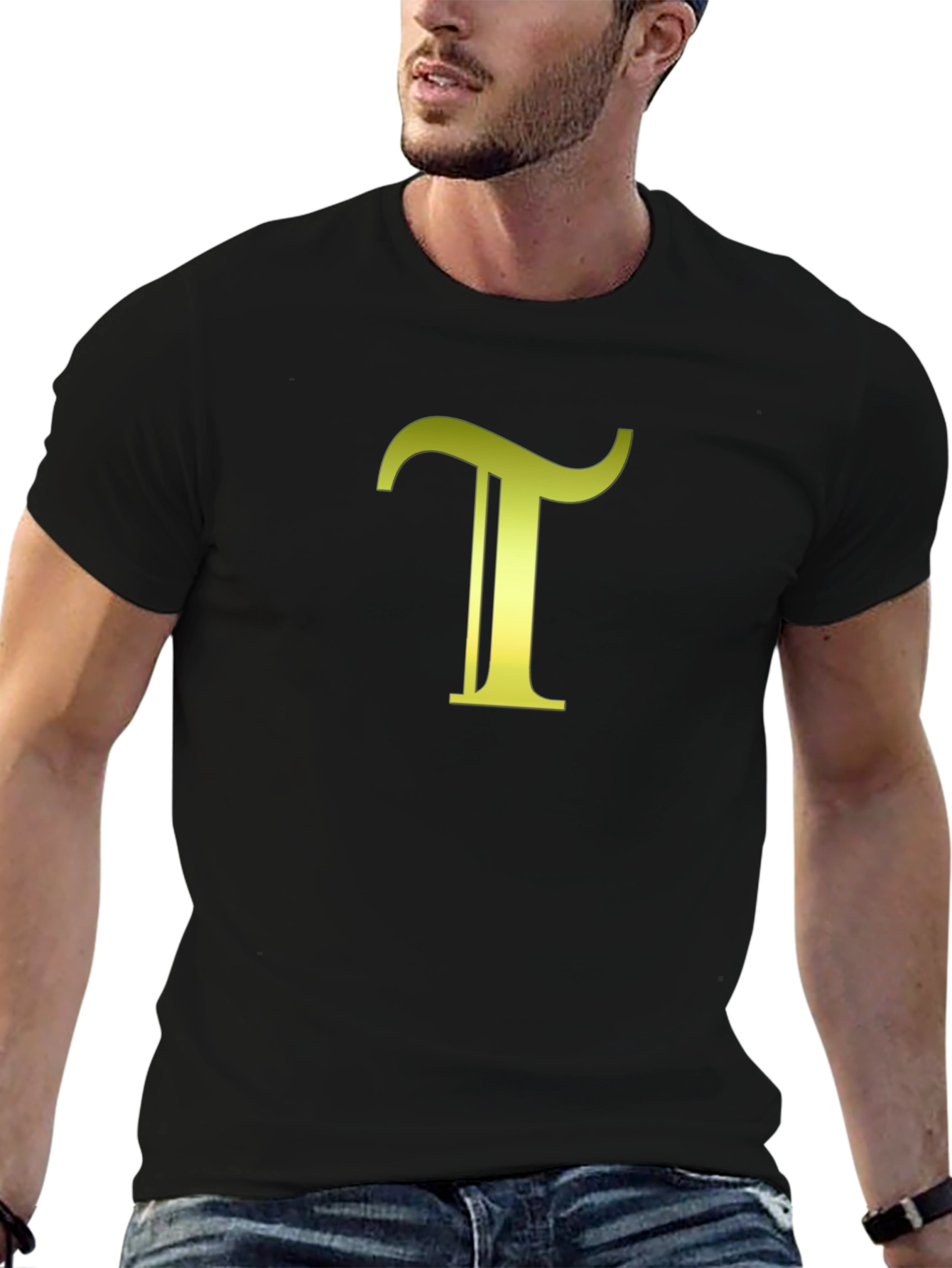 Letter T Graphic Tee - Stylish & Comfortable