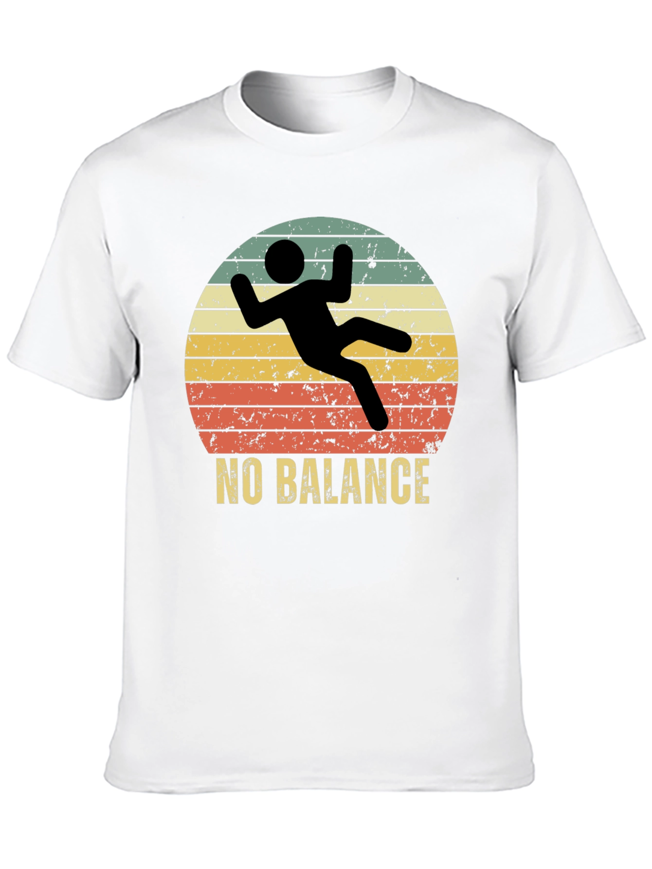 No Balance Funny Graphic Tee