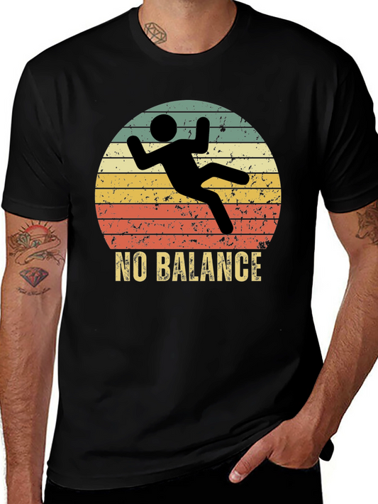 No Balance Funny Graphic Tee