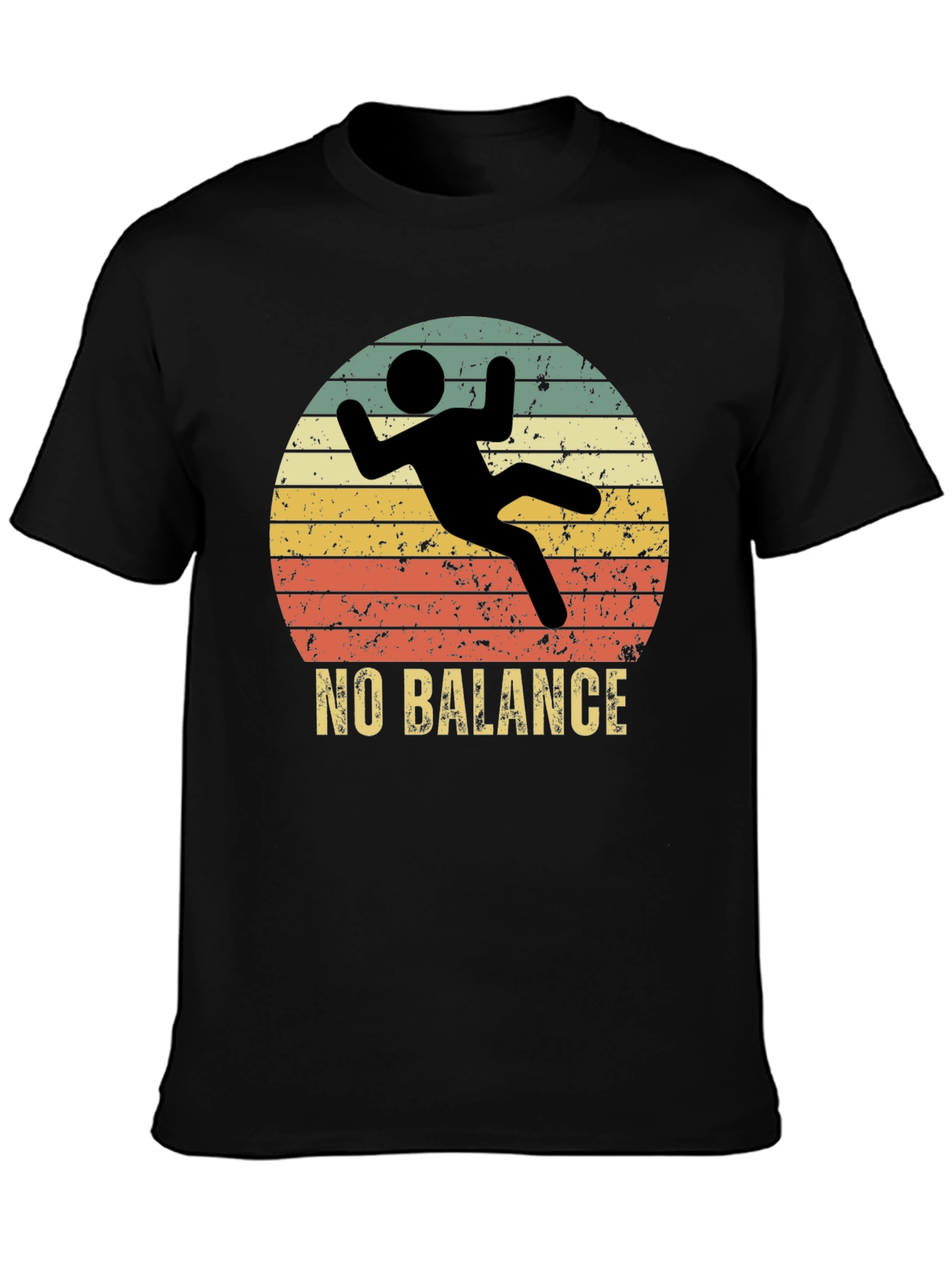 No Balance Funny Graphic Tee