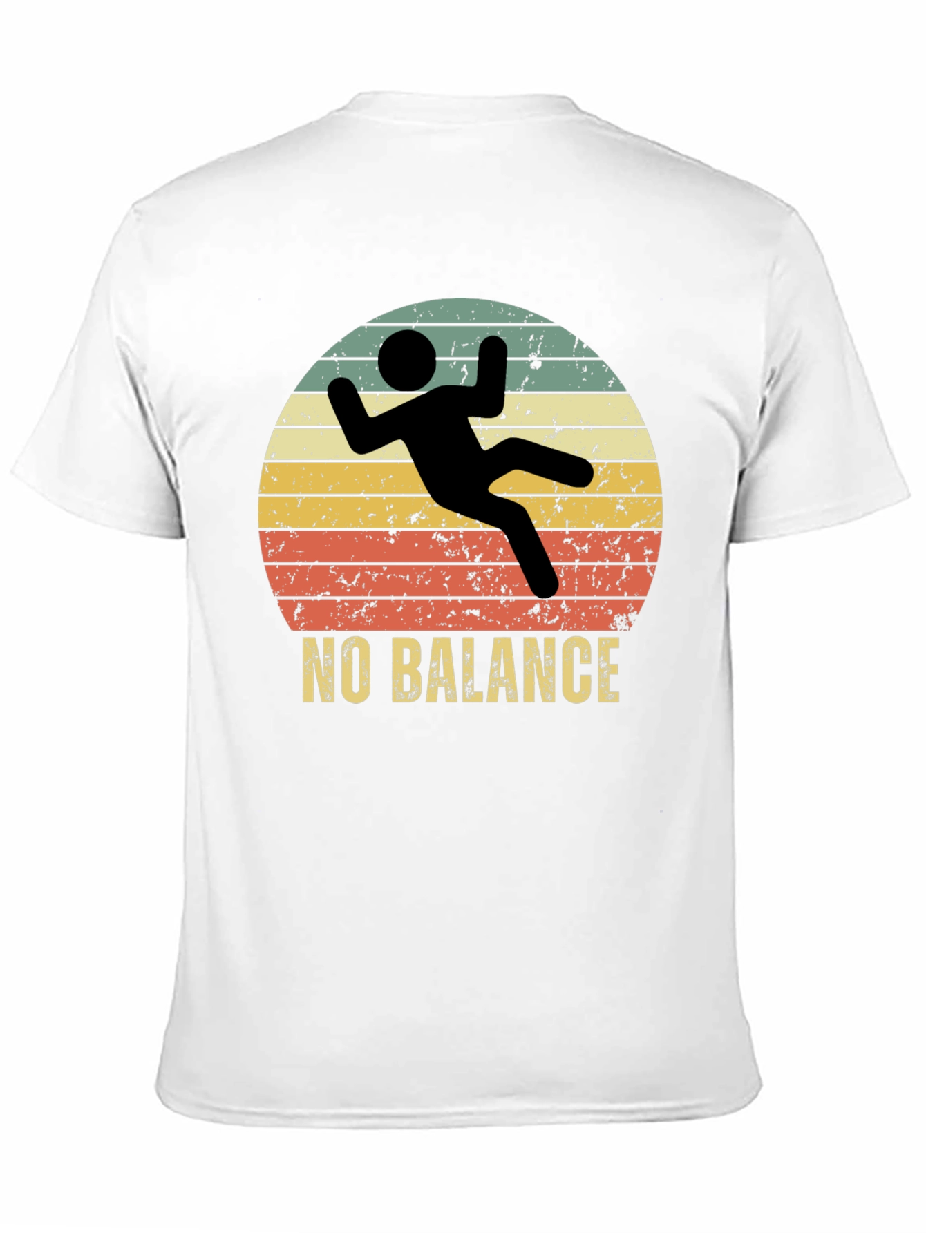 No Balance Funny Graphic Tee