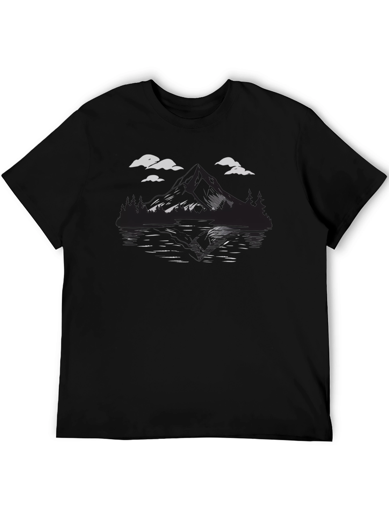 Mountain Lake Graphic T-Shirt - Adventure Ready