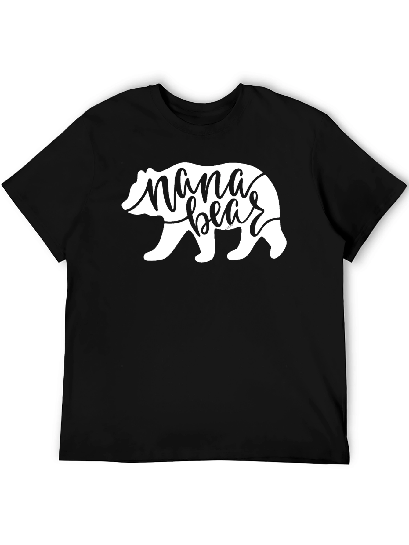 Mama Bear T-Shirt - Black Cotton Tee