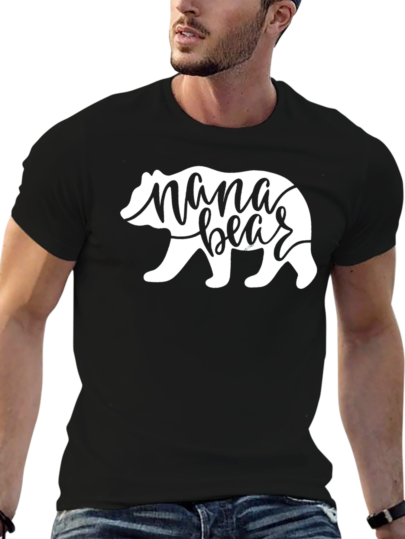 Mama Bear T-Shirt - Black Cotton Tee