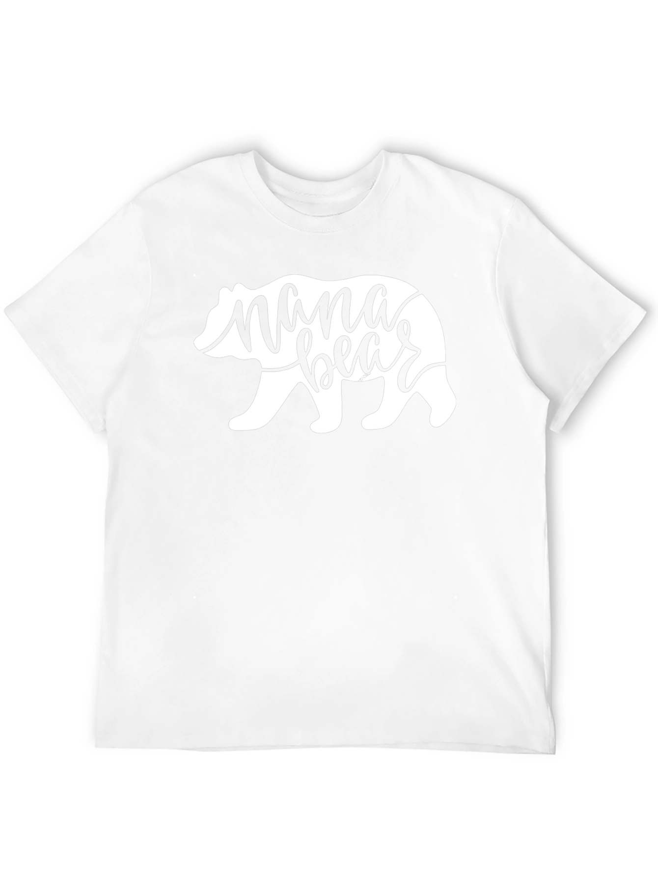 Mama Bear T-Shirt - Black Cotton Tee