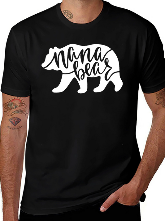Mama Bear T-Shirt - Black Cotton Tee