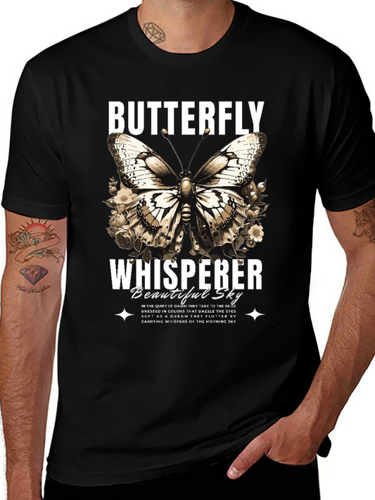 Butterfly Whisperer Graphic T-Shirt