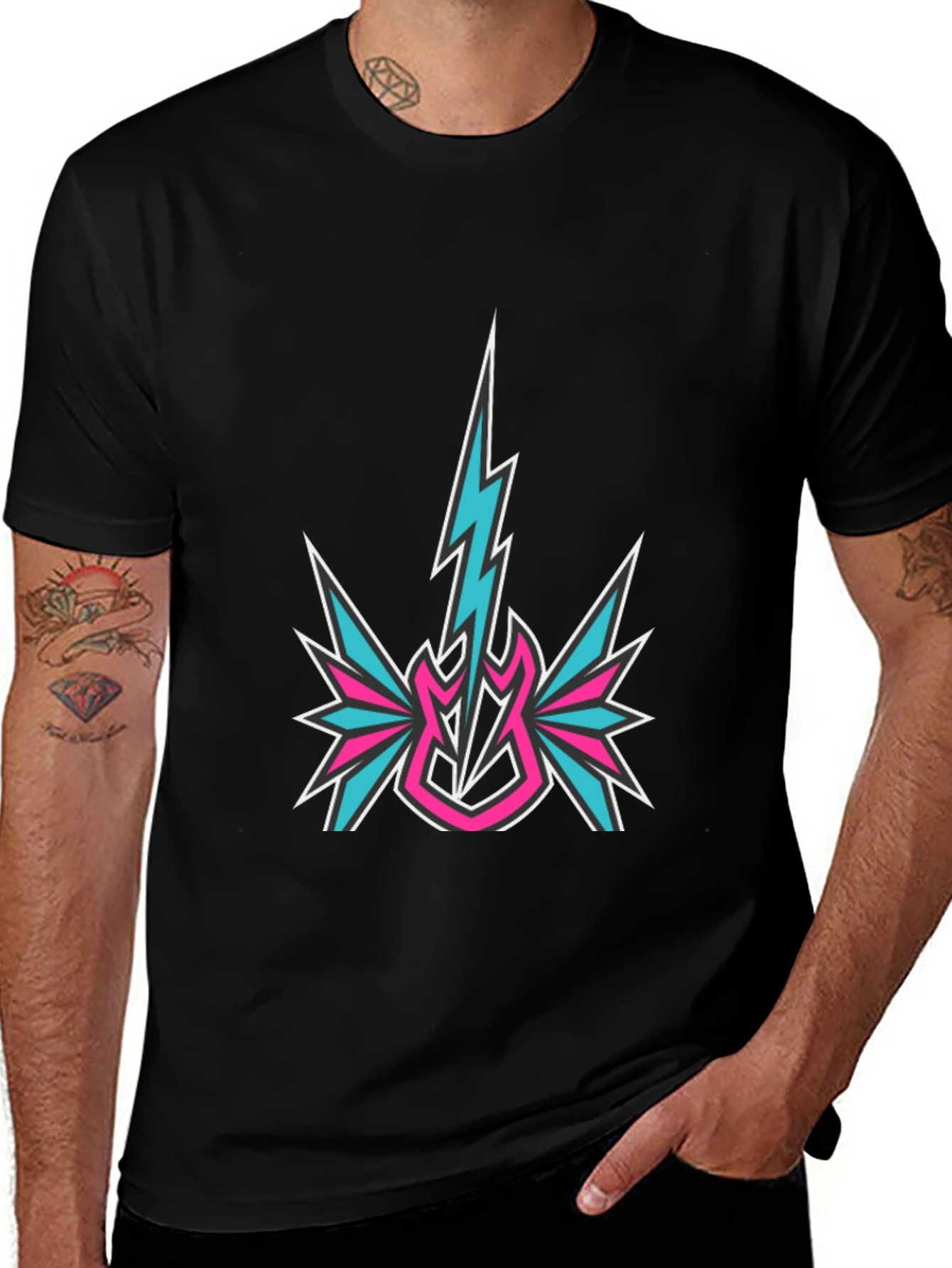 Bold Electric Guitar T-Shirt
