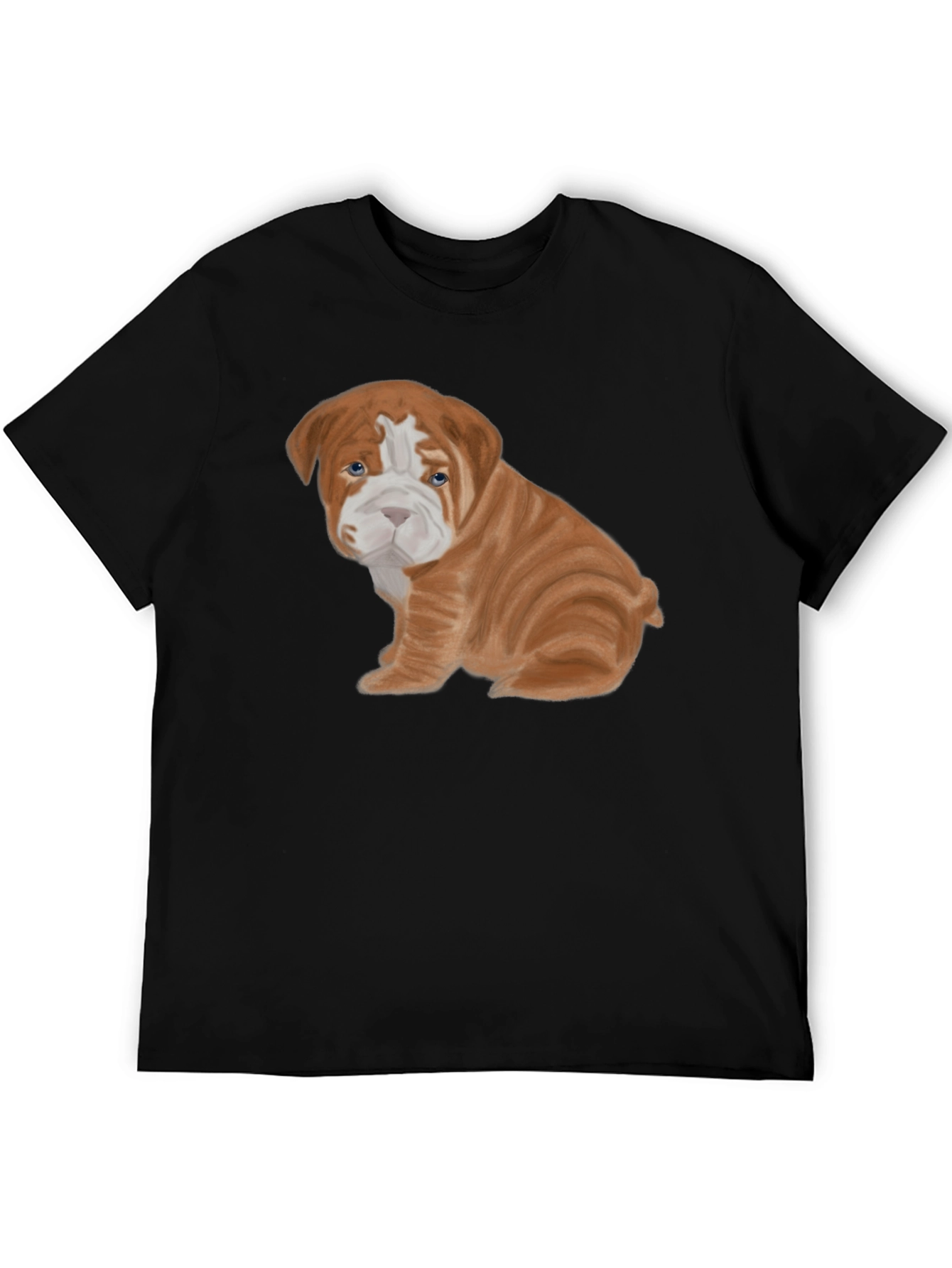Bulldog Puppy Tee - Cute Dog Graphic T-Shirt
