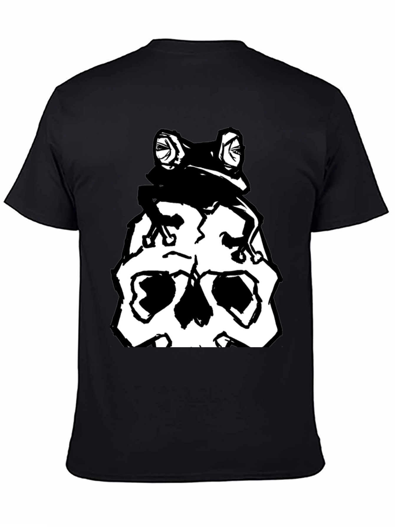 Frog Skull T-Shirt - Dark Humor Graphic Tee