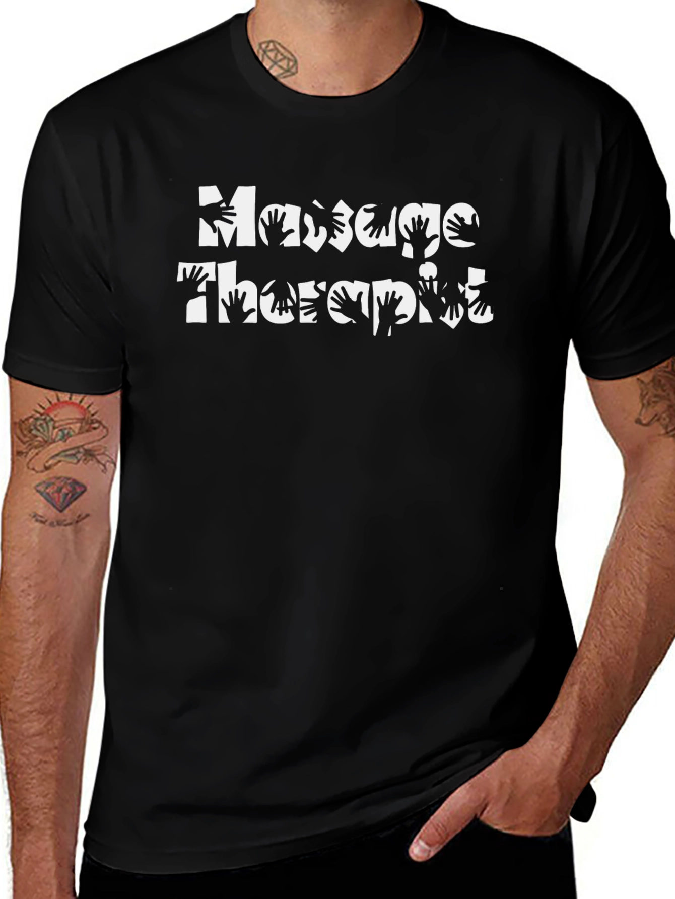 Massage Therapist Hand T-Shirt