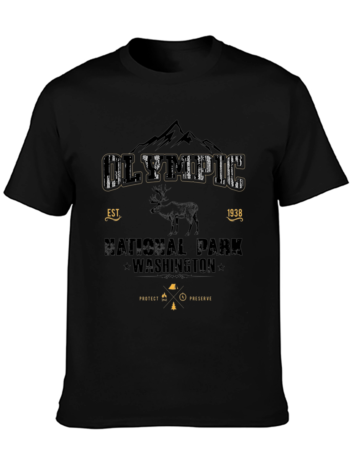 Olympic National Park Graphic T-Shirt