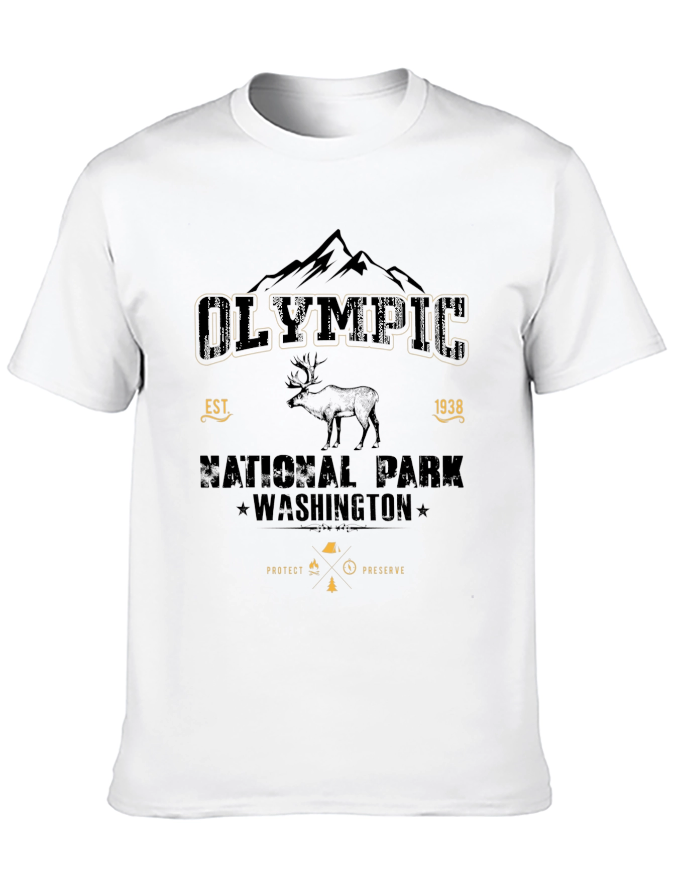 Olympic National Park Graphic T-Shirt