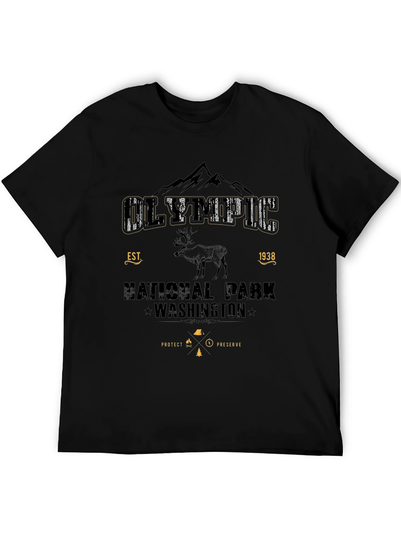 Olympic National Park Graphic T-Shirt