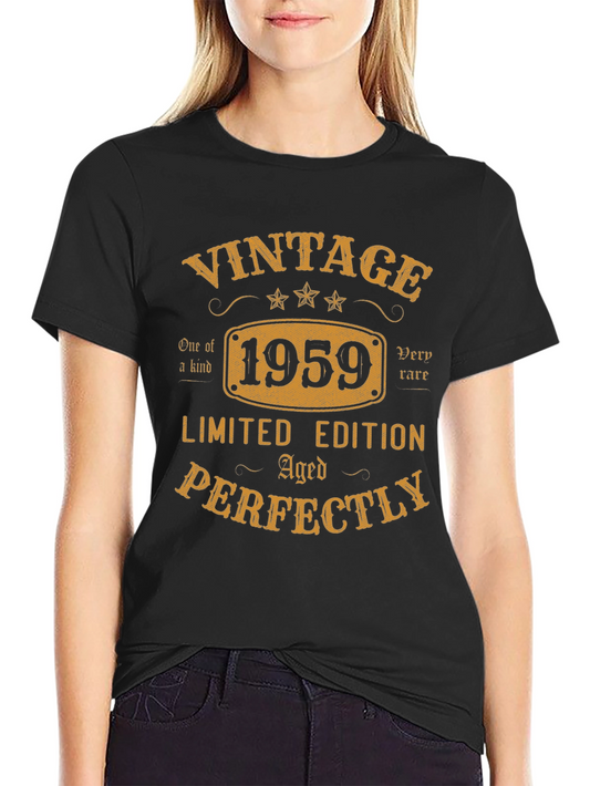 Vintage 1959 Limited Edition Aged Perfectly T-Shirt