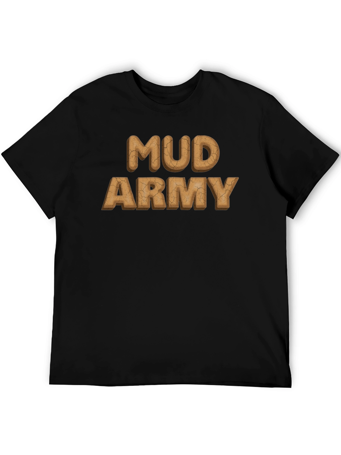 Mud Army Graphic Tee - Mens Black T-Shirt