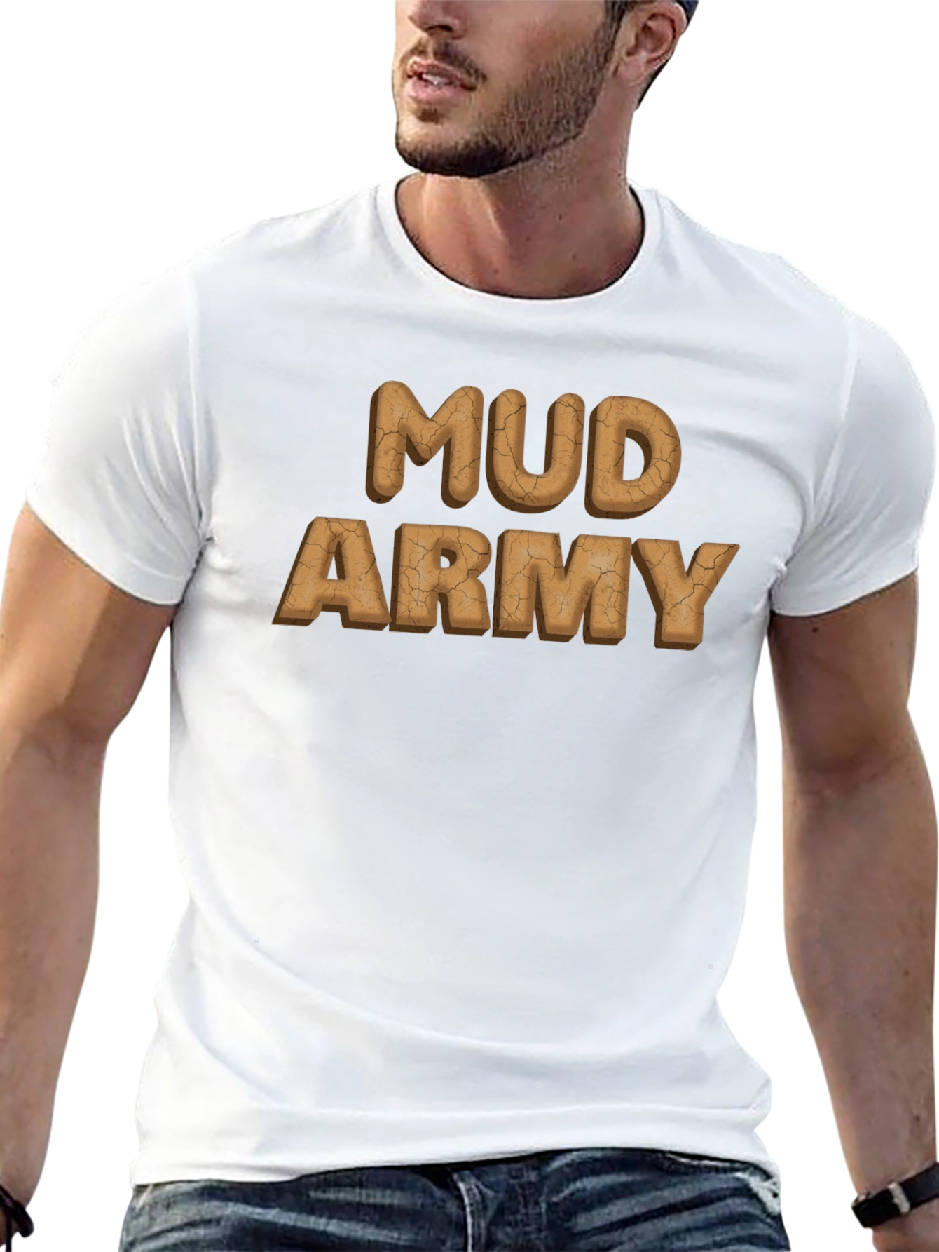 Mud Army Graphic Tee - Mens Black T-Shirt