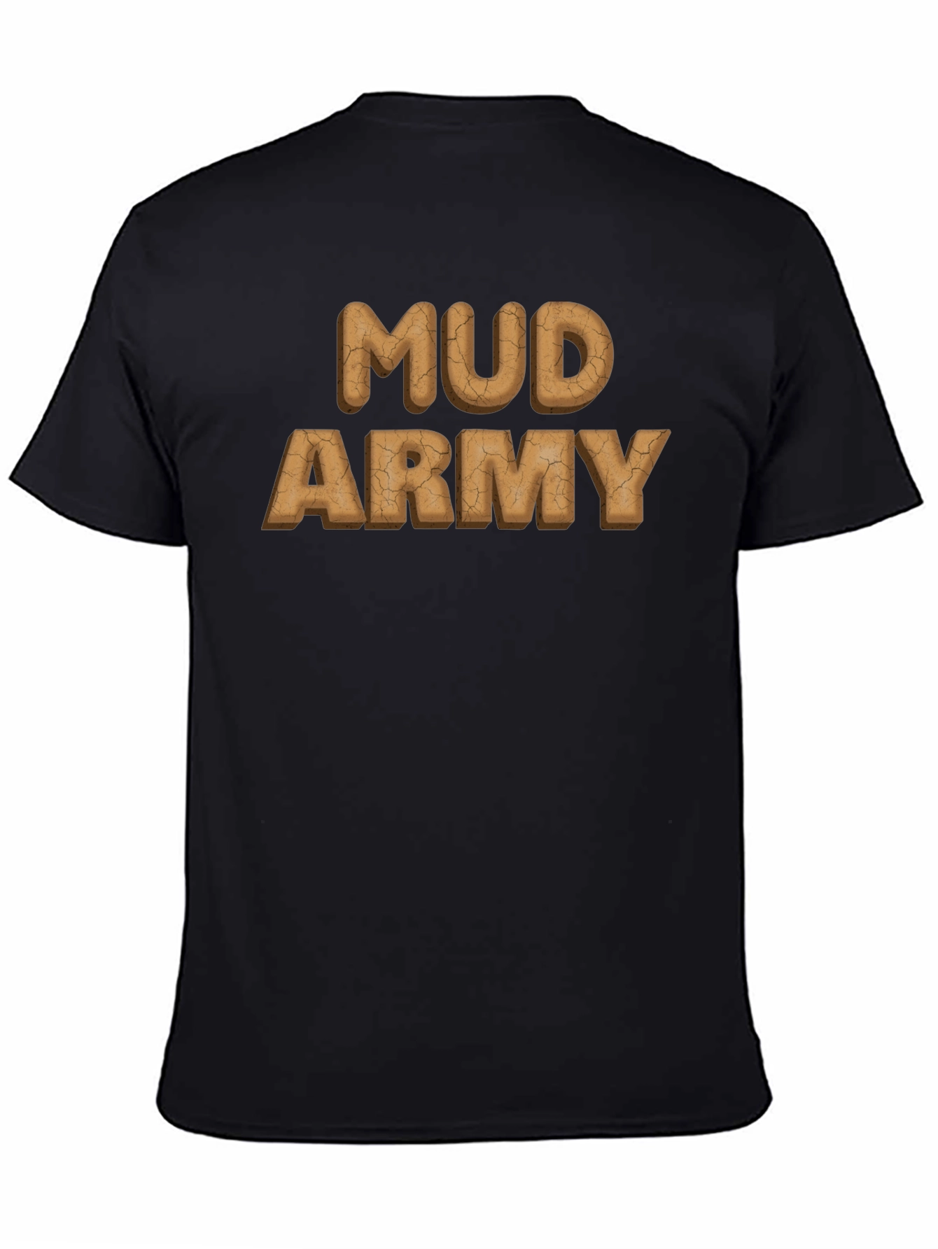 Mud Army Graphic Tee - Mens Black T-Shirt