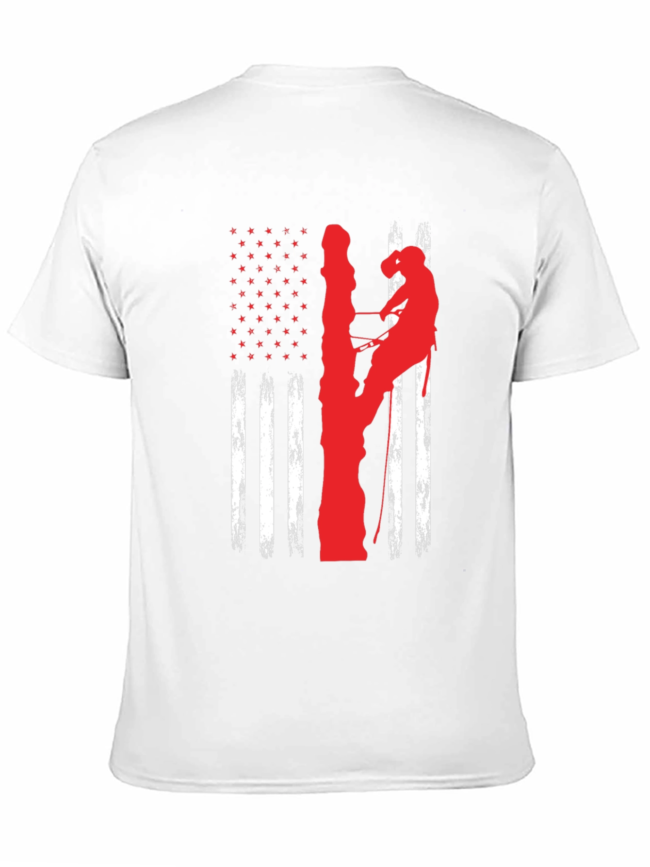 Lineman American Flag T-Shirt