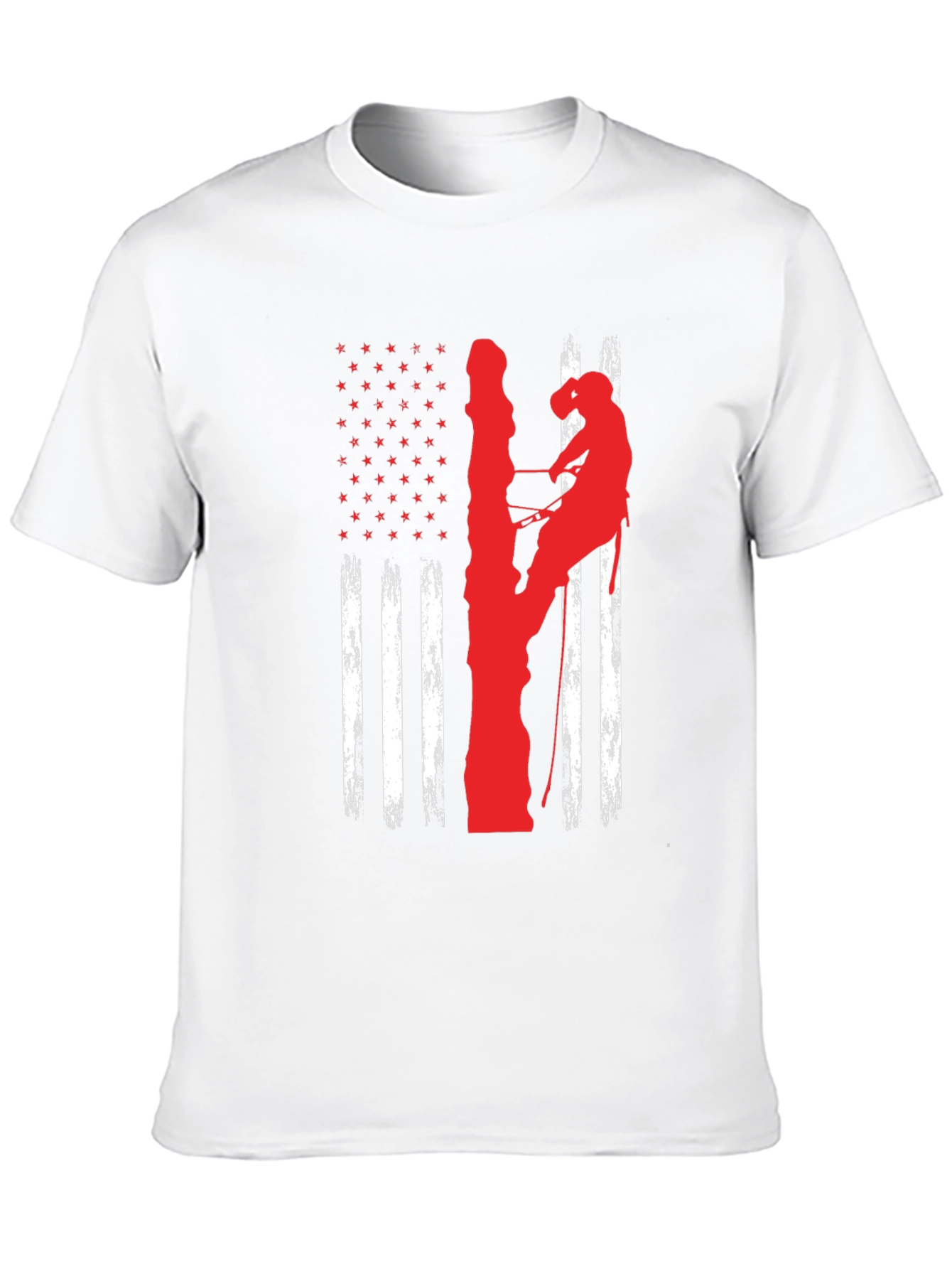 Lineman American Flag T-Shirt