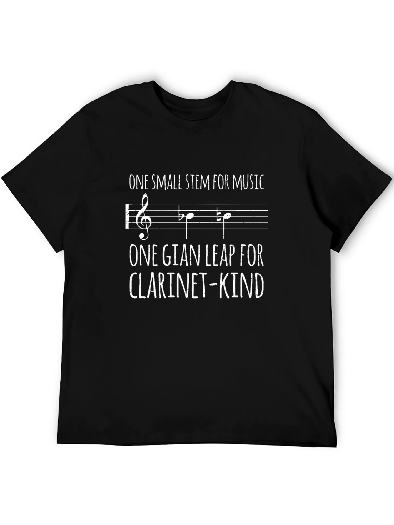 Music Lover T-Shirt: Clarinet Kind Leap