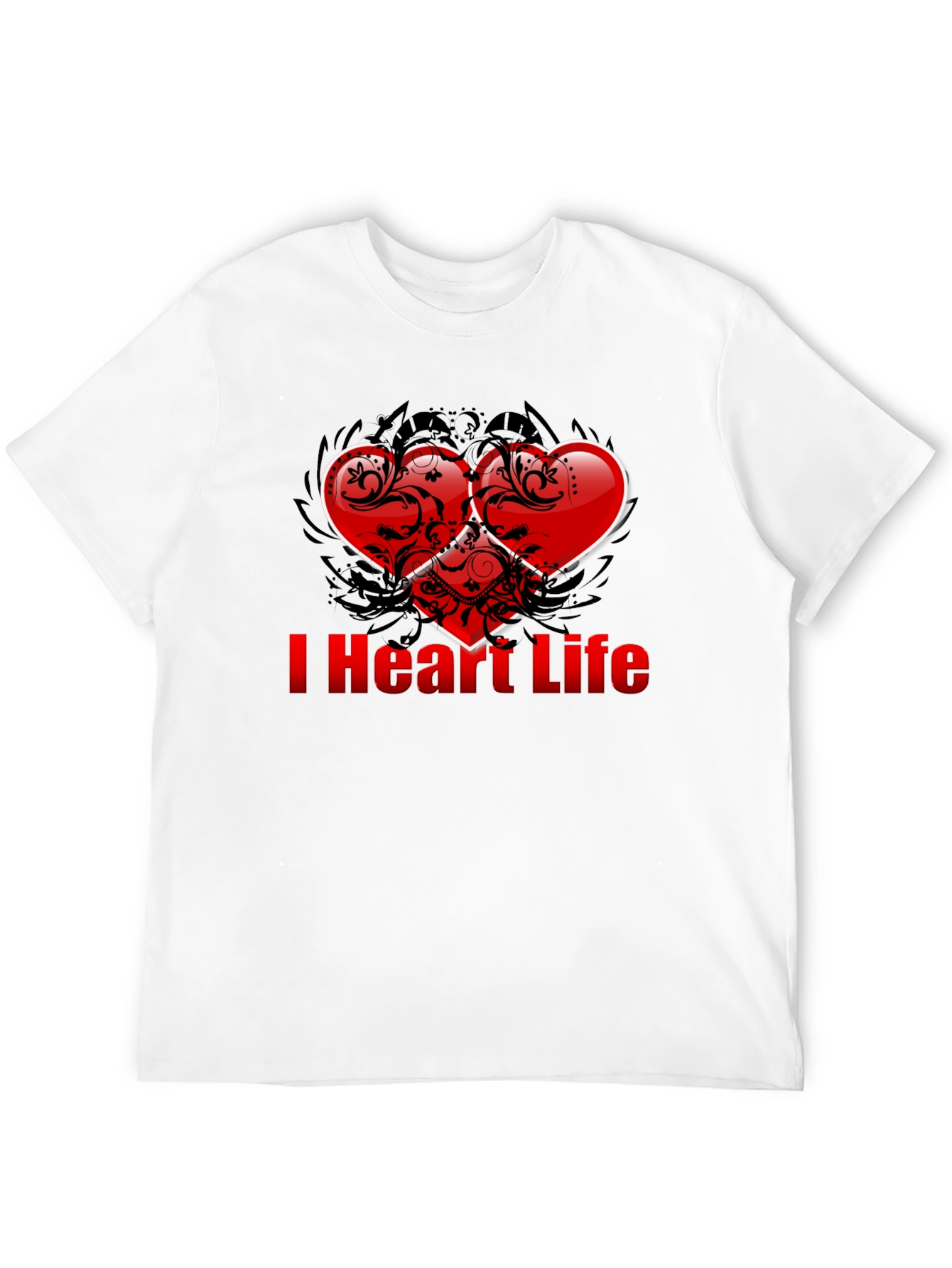 I Heart Life T-Shirt - Stylish Graphic Tee