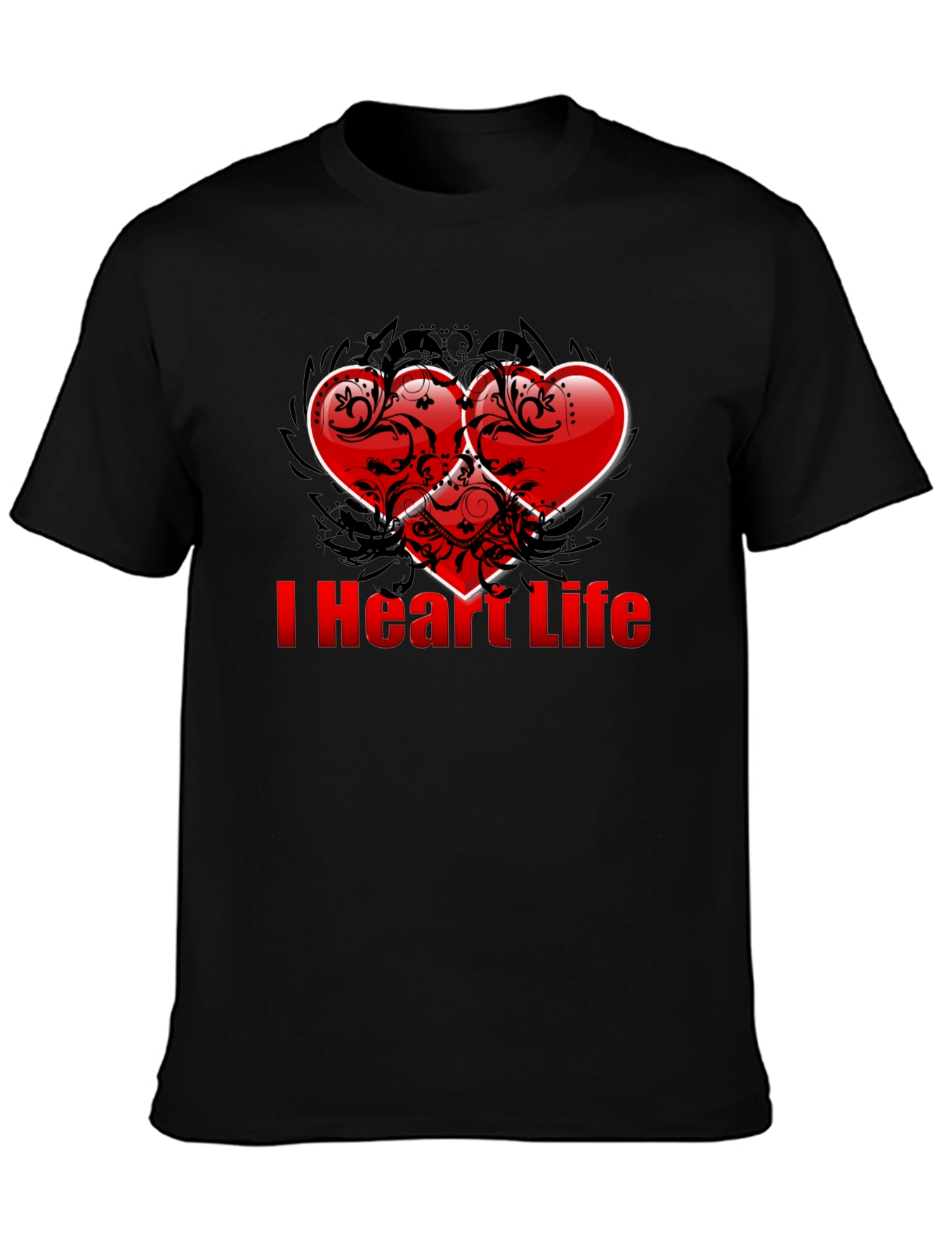 I Heart Life T-Shirt - Stylish Graphic Tee