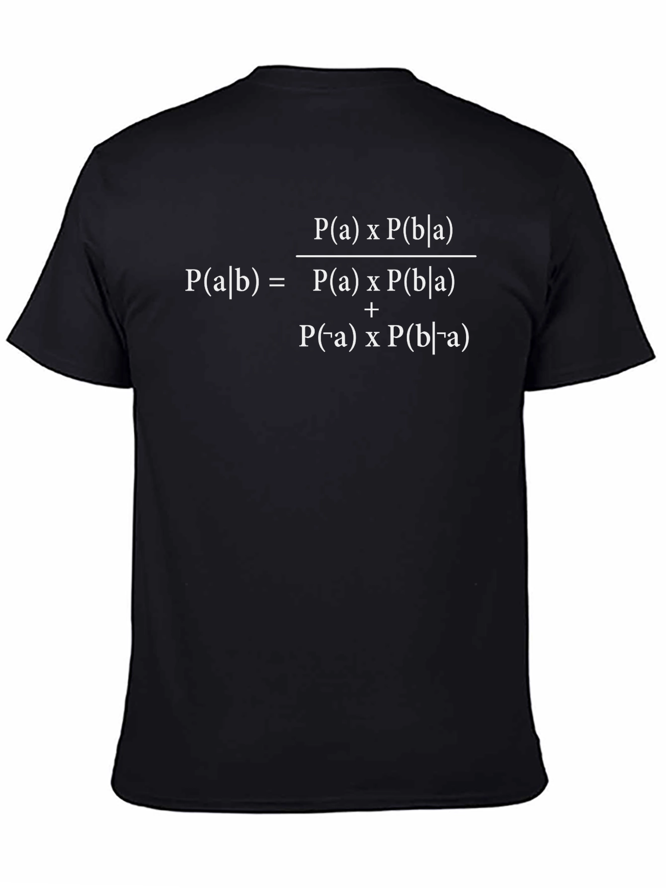 Bayes Theorem T-Shirt - Math Geek Tee