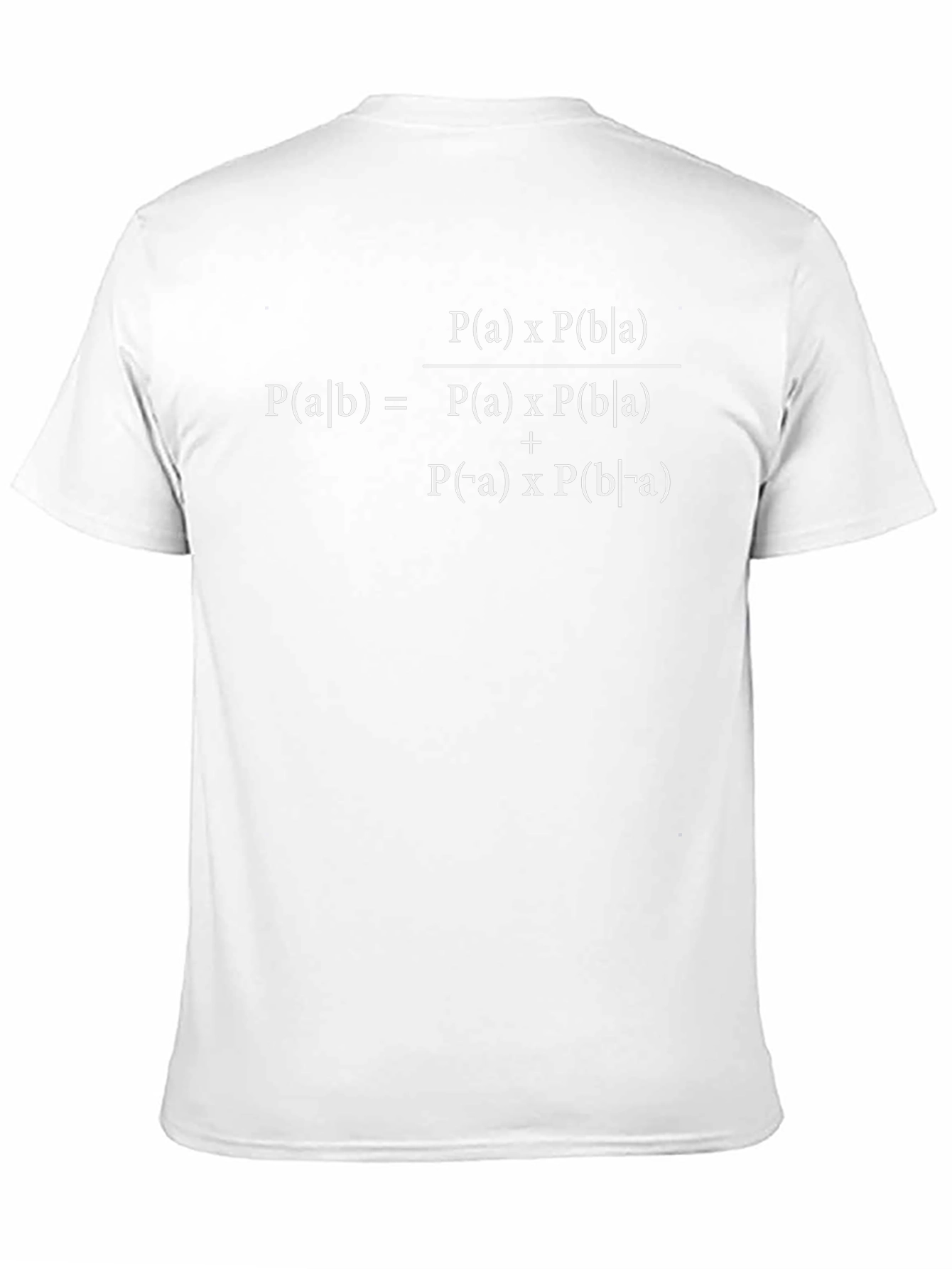 Bayes Theorem T-Shirt - Math Geek Tee