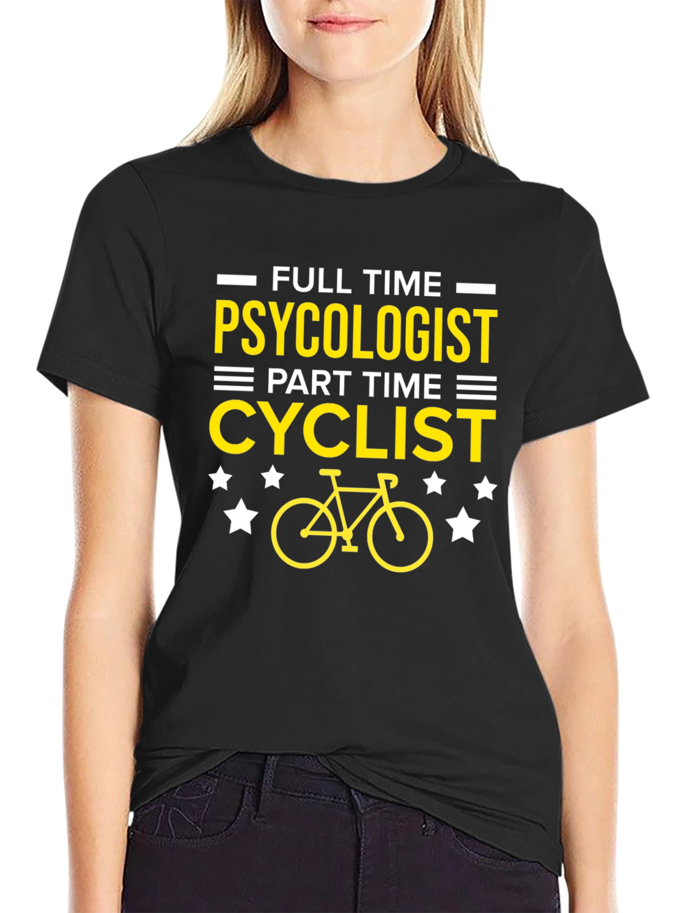 Psychologist Cyclist Graphic Tee