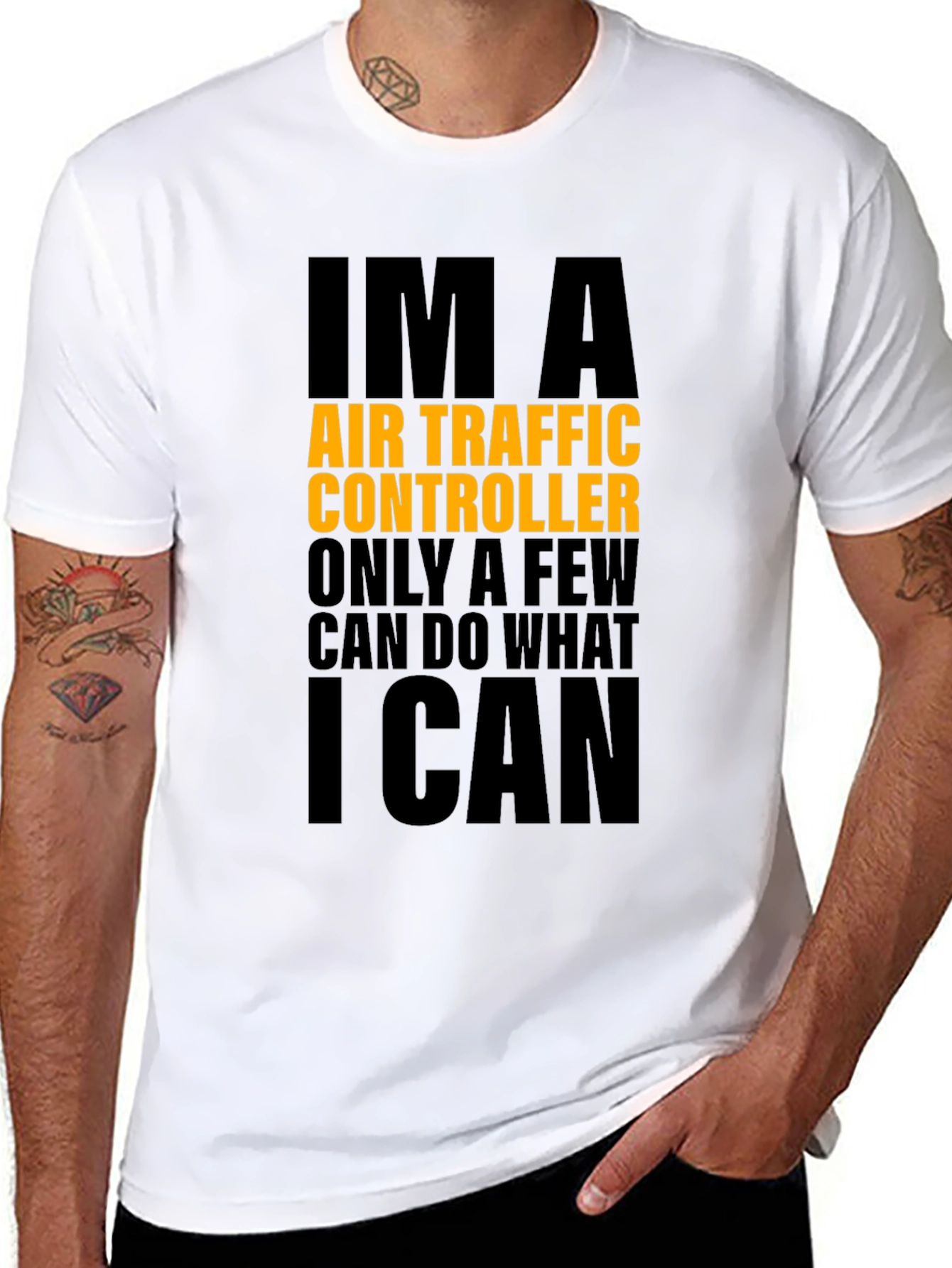 Air Traffic Controller Tee - Black