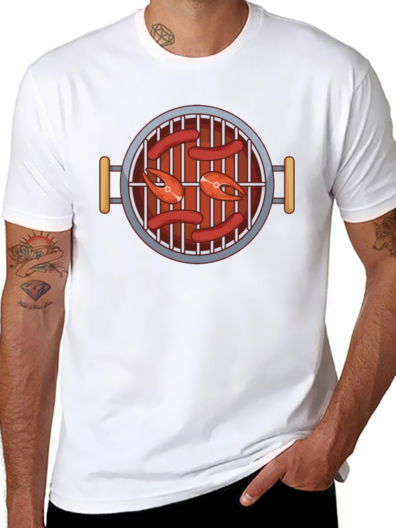 BBQ Grill T-Shirt - Grilling Season Apparel