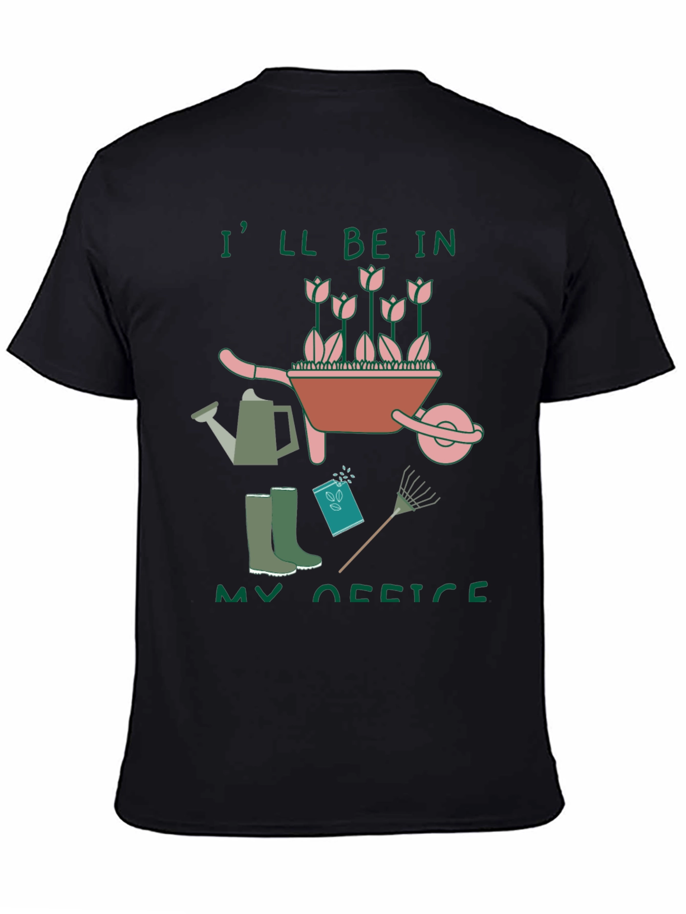 Gardening Office Graphic Tee