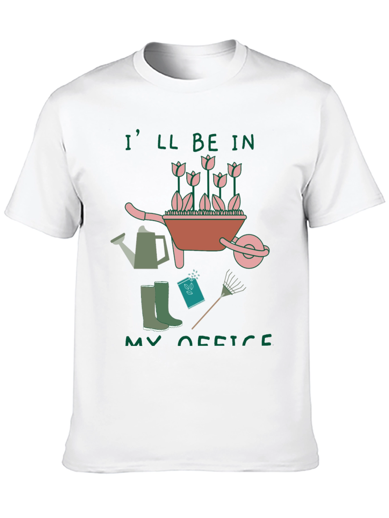 Gardening Office Graphic Tee
