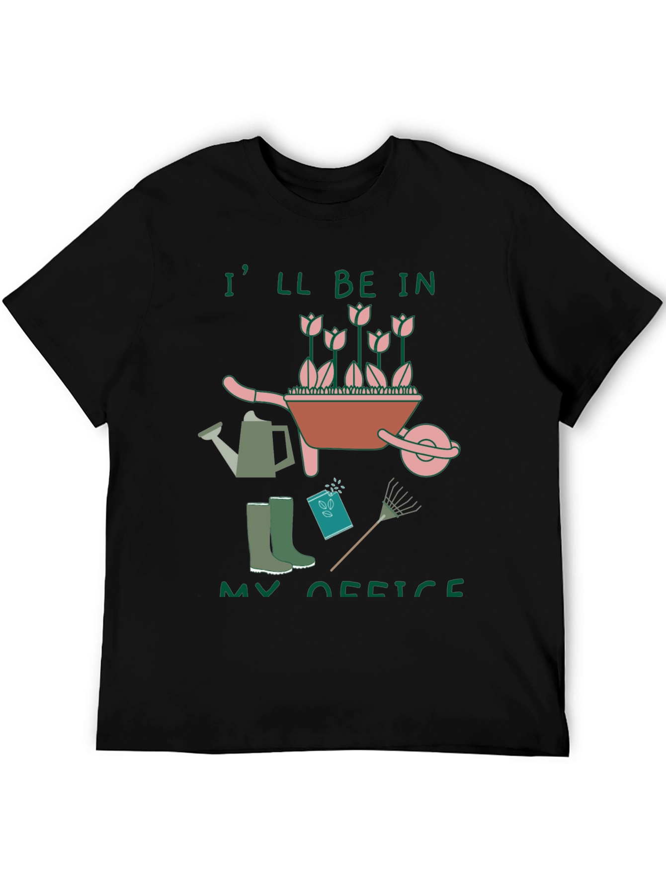 Gardening Office Graphic Tee