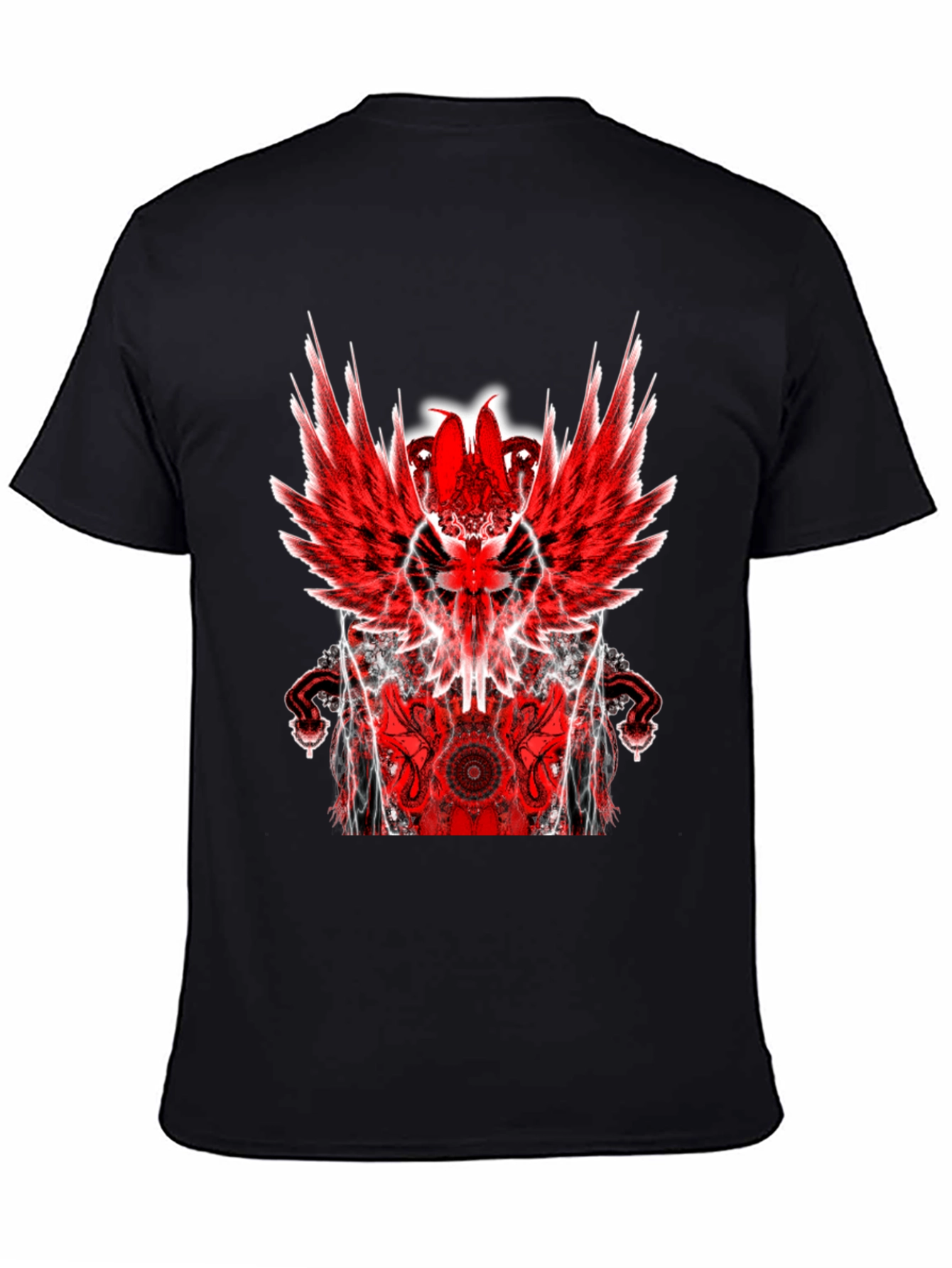 Winged Graphic Print T-Shirt
