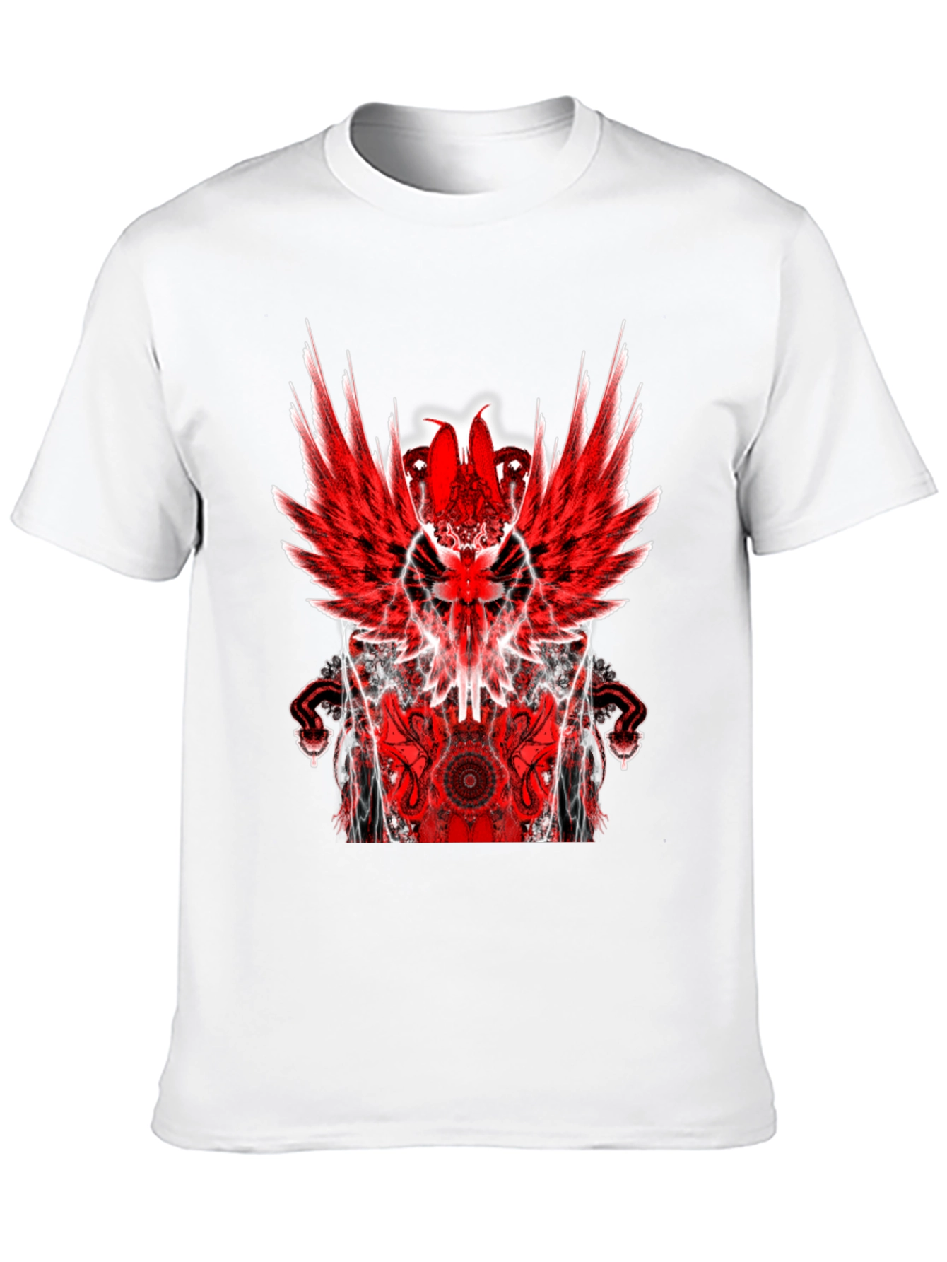 Winged Graphic Print T-Shirt